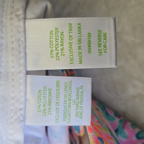 Lilly Pulitzer Pink/Blue Shorts, Womens Size 4 - Picture 8 of 10